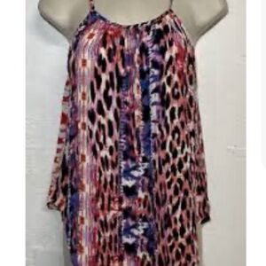 NWT Allison Joy Evereve XL Cami multi animal print